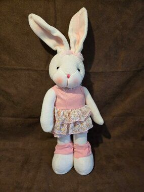 TJ Collection Girl wired rabbit Plush